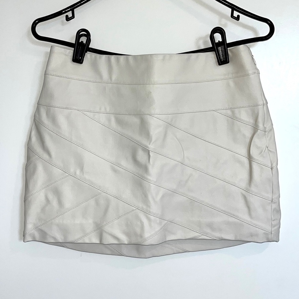 Vegan Leather Express Skirt